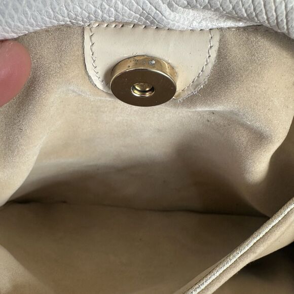 VTG Carlo Fiori Matelassé Handbag Italy Genuine Reptile Leather Original Tags - Picture 13 of 16